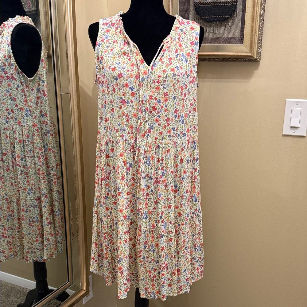 Floral Sleeveless Dress